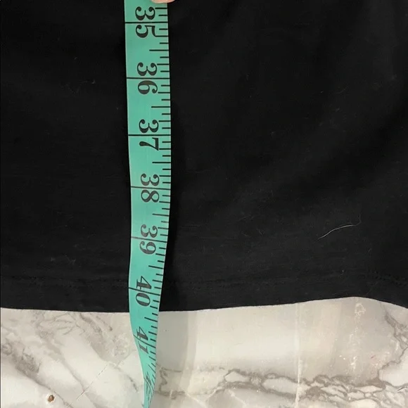 NWT JOE FRESH Black Short Sleeve T-Shirt Dress with Belt size 2X - Picture 7 of 10